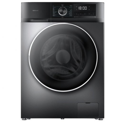 Cecotec Bolero DressCode 8500 Machine à laver à chargement frontal inverseur 8Kg A acier inoxydable