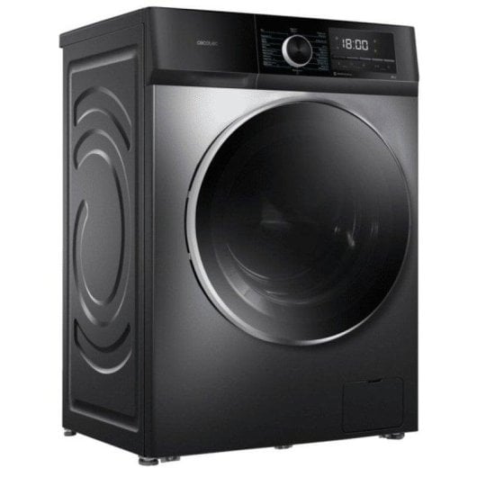 Lave-linge Cecotec Bolero DressCode 8500 Inverter Hublot 8kg 1400rpm A Inox Vapeur