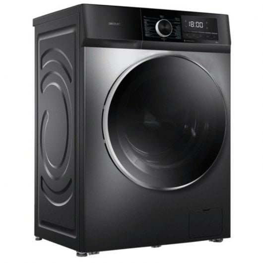 Cecotec Bolero DressCode 8500 Machine à laver à chargement frontal inverseur 8Kg A acier inoxydable