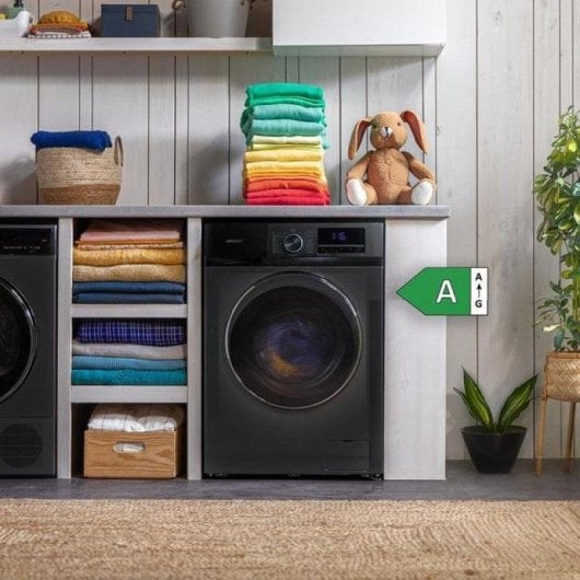 Lave-linge Cecotec Bolero DressCode 8500 Inverter Hublot 8kg 1400rpm A Inox Vapeur