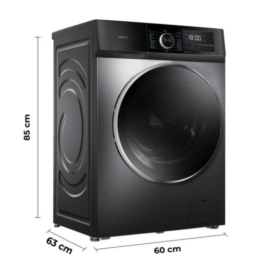 Cecotec Bolero DressCode 10500 Inverter Steel Lavadora Carga Frontal 10Kg A Acero Inoxidable