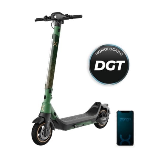 Patinete elétrico Cecotec Bongo Serie X65 Connected 500W Autonomia 65km Rodas 10" Travão triplo Verde