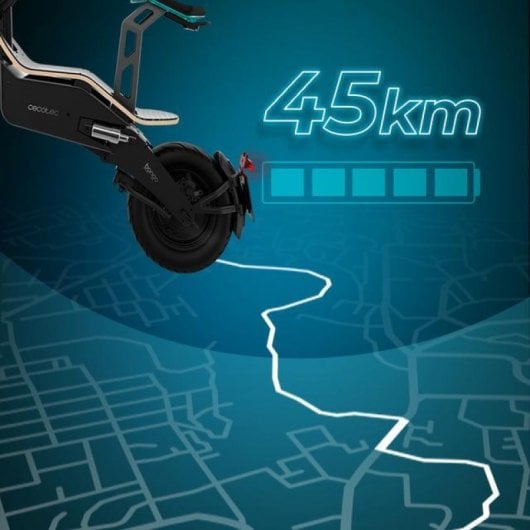 Cecotec Makalu Pro Ciclomotor Eléctrico 1000W Negro