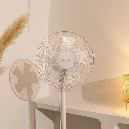 Ventoinha de Pé e Sobremesa Cecotec EnergySilence 535 40W 40cm 3 Velocidades Oscilação Silenciosa