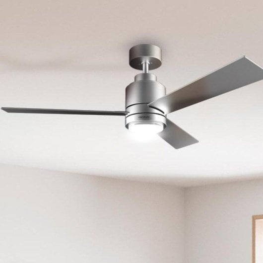 Ventilateur de plafond Cecotec EnergySilence Aero 4850 Style LED 30W inox télécommande 122 cm