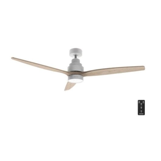 Ventilateur de plafond Cecotec EnergySilence Aero 5300 White&Wood LED 30W 3 pales