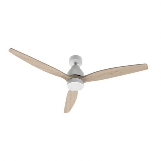 Cecotec EnergySilence Aero 5300 White&Wood Design Ventilador de Techo con Luz 30W Madera