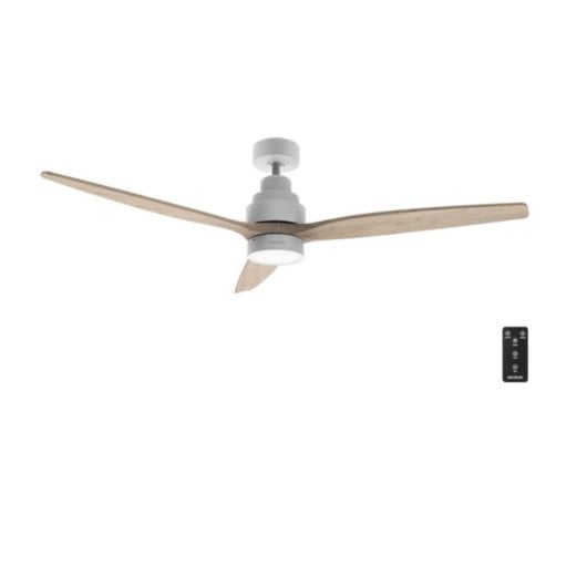 Ventilateur de plafond Cecotec EnergySilence Aero 5300 White&Wood LED 30W 3 pales