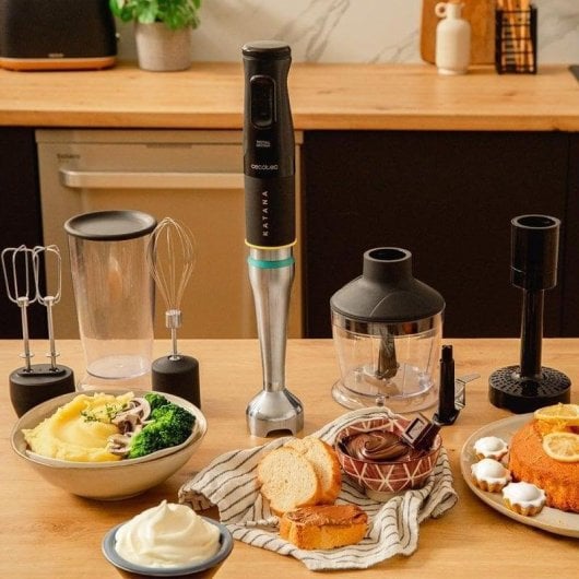 Licuadora Cecotec Katana 15 TotalDestroy Smash B 1500W 21 Velocidades Vidro