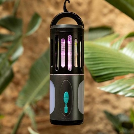 Cecotec ByeFly 3000 Go Repelente de Mosquitos Elétrico com Lâmpada 5W Preto