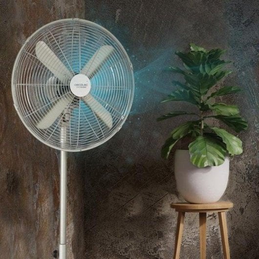 Ventilator Cecotec EnergySilence 610 Steelstyle 50W Edelstahl 40cm höhenverstellbar