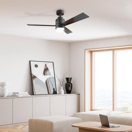 Ventilador de Techo con Luz Cecotec EnergySilence Aero 4850 Style 30W 122cm 6 Velocidades Motor DC Mando