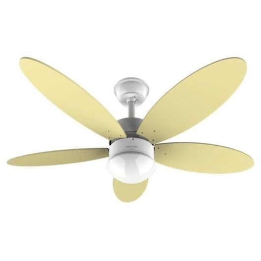 Ventilator Cecotec EnergySilence Aero 4260 Deckenmontage 40W LED Gelb 5 Flügel Fernbedienung