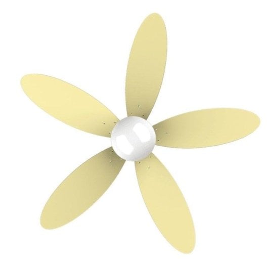 Ventilator Cecotec EnergySilence Aero 4260 Deckenmontage 40W LED Gelb 5 Flügel Fernbedienung