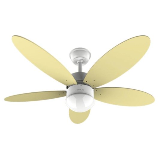 Ventilator Cecotec EnergySilence Aero 4260 Deckenmontage 40W LED Gelb 5 Flügel Fernbedienung
