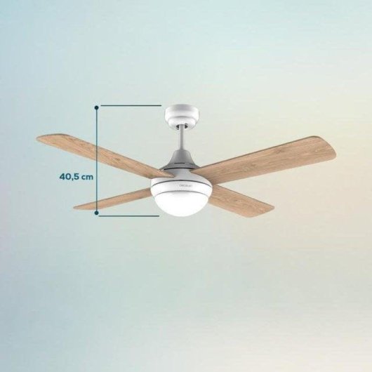 Deckenventilator mit Licht Cecotec EnergySilence Aero 4250 DC Fresh 40W 106cm 6 Stufen Fernbedienung LED Winterbetrieb