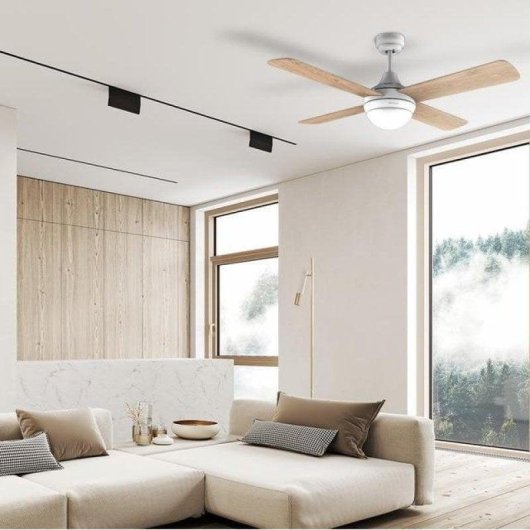 Deckenventilator mit Licht Cecotec EnergySilence Aero 4250 DC Fresh 40W 106cm 6 Stufen Fernbedienung LED Winterbetrieb