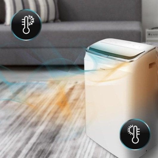 Climatiseur portable Cecotec ForceClima 12800 Soundless Heating Connected Wi-Fi 12000 BTU