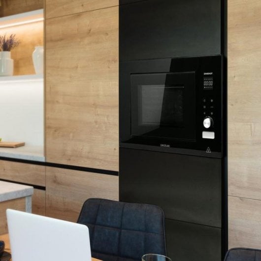 Cecotec GrandHeat 2090 Built-in Microondas Integrable con Grill 21L 1200W Negro