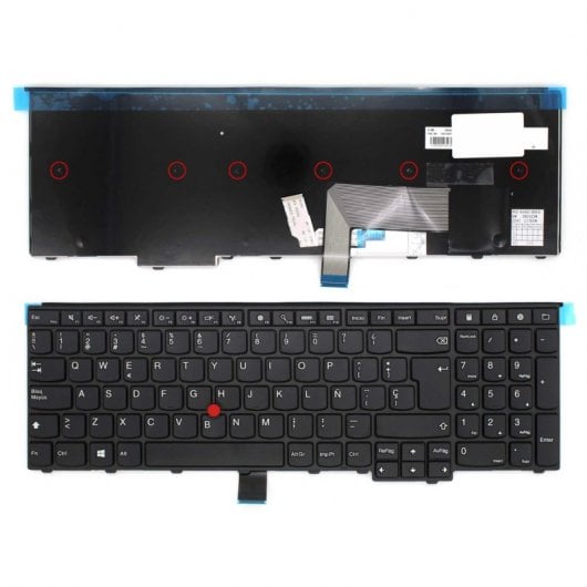 Clavier d'ordinateur portable Lenovo Thinkpad E545 E540 E531 noir