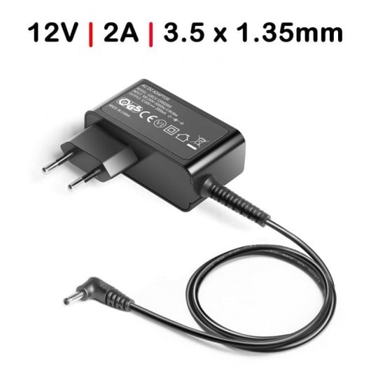 Carregador Para Portátil Medion Akoya 12v 2a 24w 3.5x1.35mm Parede
