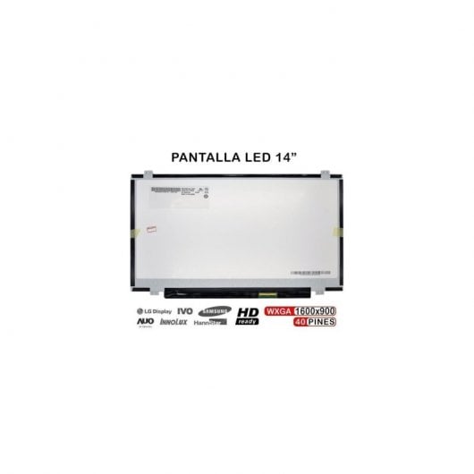 Pantalla Led 14.0"  Para Portátil B140rw02