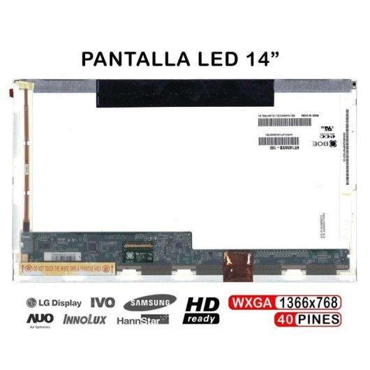Pantalla LED 14" para portátil Portatilmovil LTN140AT26-T01