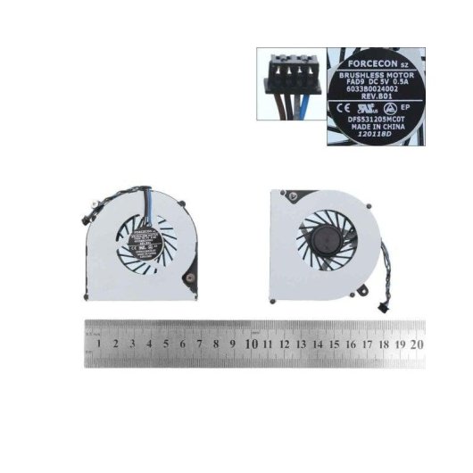 Ventilador CPU Portátil HP ProBook 4530s 4535s 4730s 6460b 6465b 6470b