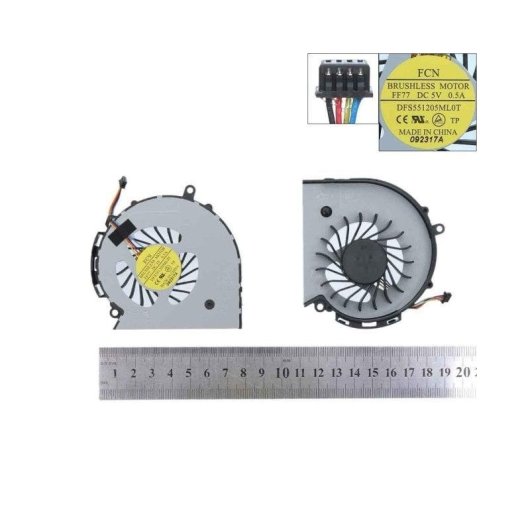 Ventilador CPU Portátil HP Pavilion 14-d032 15-d101tx Compaq CQ15-a101