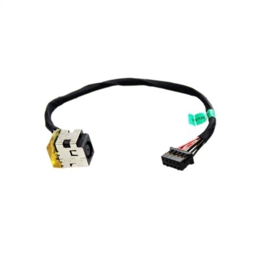 Conector DC Jack com cabo para portátil HP ZBook 15 G2