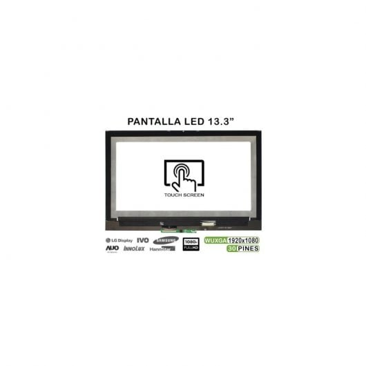 Pantalla Con Táctil De 13.3" Para Portátil Lenovo Yoga 720-13ikb Fhd M133nwf4 R0