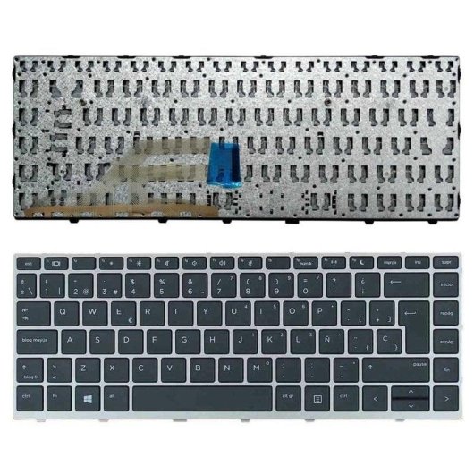 Teclado para Portátil HP ProBook 430 G5 440 G5 445 G5 Marco Plata