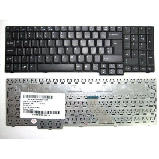 Teclado para portátil Acer Aspire AS7000, 9400, 5735, 5235, 5335, 5355