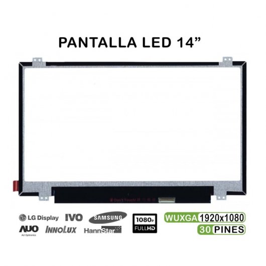 Écran LED 14" pour ordinateur portable B140htn01.0 B140htn01.1 B140htn01.2