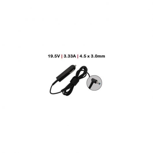 Cargador De Coche Para Portátil Hp Envy 15-g029wm 15-j006cl 19.5v 3.33a 4.5 X 3.0mm 65w