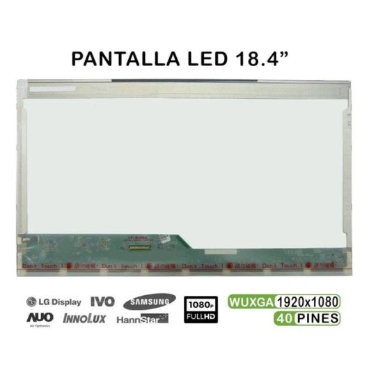 Pantalla LED 18.4" para Portátil N184HGE-L21 Rev.C1