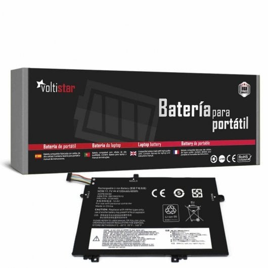 Batterie d'ordinateur portable Lenovo Thinkpad L480 L580 L17l3p52 L17m3p54 L17m3p53 01av466