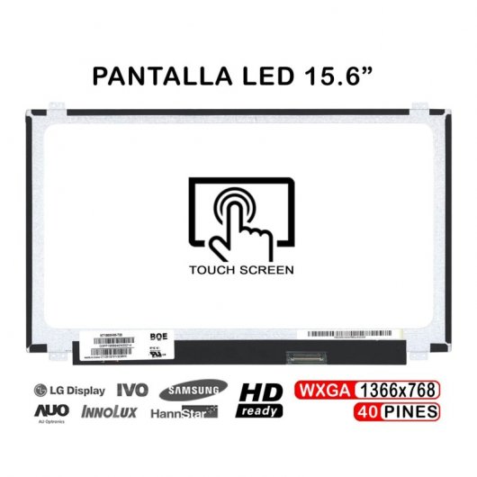 Laptop-Touchscreen Ltn156at40 15,6 Zoll 40 Pins