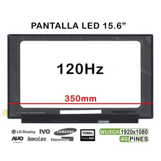Pantalla LED 15.6" 120Hz para Portátil Lenovo IdeaPad Gaming 3i 15IMH05