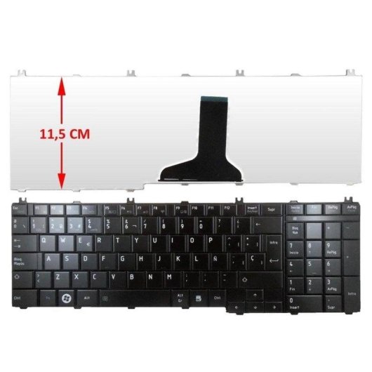 Teclado Portátil Toshiba Satellite C650 C660 L650 L750