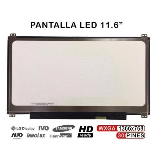 LED-Bildschirm für Laptop Asus Eeebook X205t X205ta B116xtn02.3 11,6" 30 Pins
