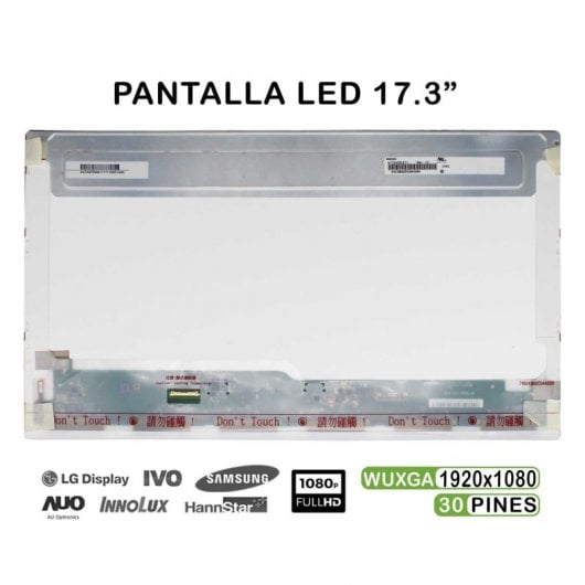 Pantalla Led Fhd De 17.3" Para Portátil N173hge-e11 B173htn01.1 30 Pines Edp