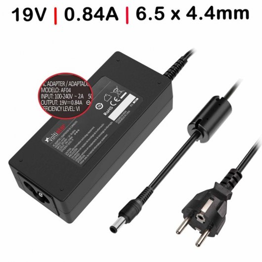 Caricabatterie Per Monitor Lg Ads-18fsg-19 19v 0.84a 6.5x4.4mm 16w