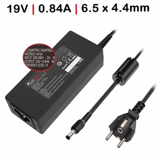 Caricabatterie Per Monitor Lg Ads-18fsg-19 19v 0.84a 6.5x4.4mm 16w