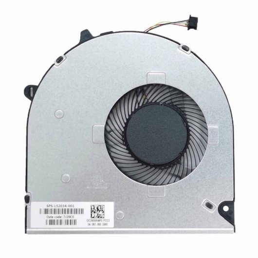 Ventilador CPU para Portátil HP 15-du 15-dw 15s-dy 15s-dw 15s-du 250 G8 255 G8