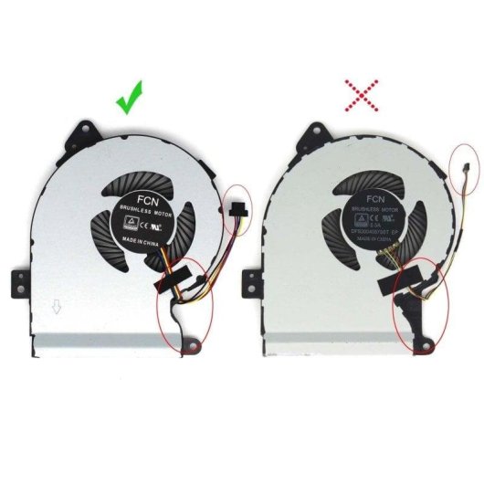 Ventilador Portátil Asus R540 R540L R540LA R540LJ R540SA R540SC R540UP R540YA