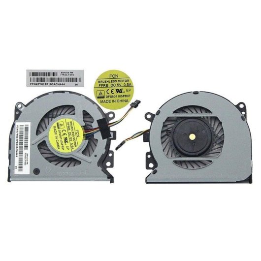 Ventilador CPU para portátil HP Envy 15-U