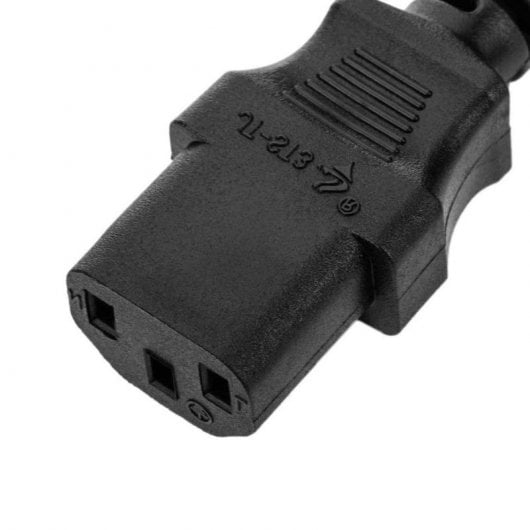 Cable De Corriente  Para Cpu Ordenadores Monitores Cargadores Fuentes De Alimentación