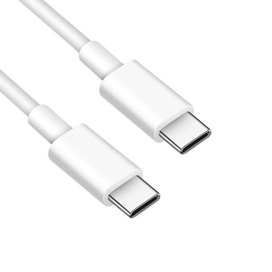 Cable USB-C Voltistar 1.80 m Carga Rápida 240W Chip E-Mark Blanco