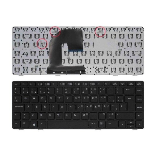 Teclado Portátil HP Elitebook 8460p 8460w Probook 6460b 6465b